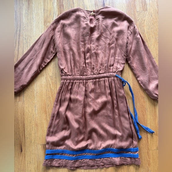 A Monday‎ in Copenhagen Brown Dress Size 10 - Picture 4 of 4